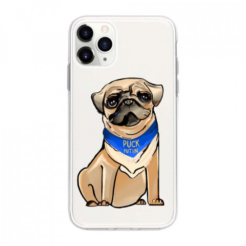 Патриотический чехол для iPhone 12 и 12 Pro с рисунком "Puck Futin" Патриотический чехол для iPhone 12 и 12 Pro с рисунком "Puck Futin"